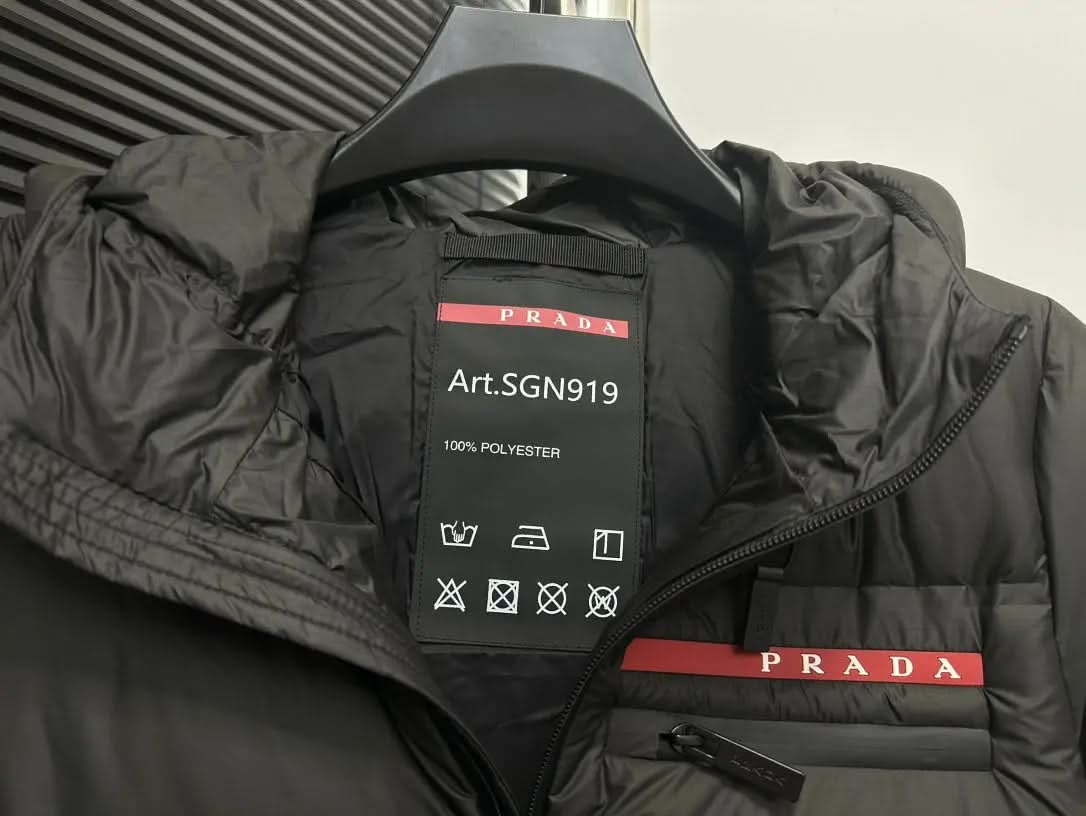 Oversized technical Re-Nylon down coat asasshop