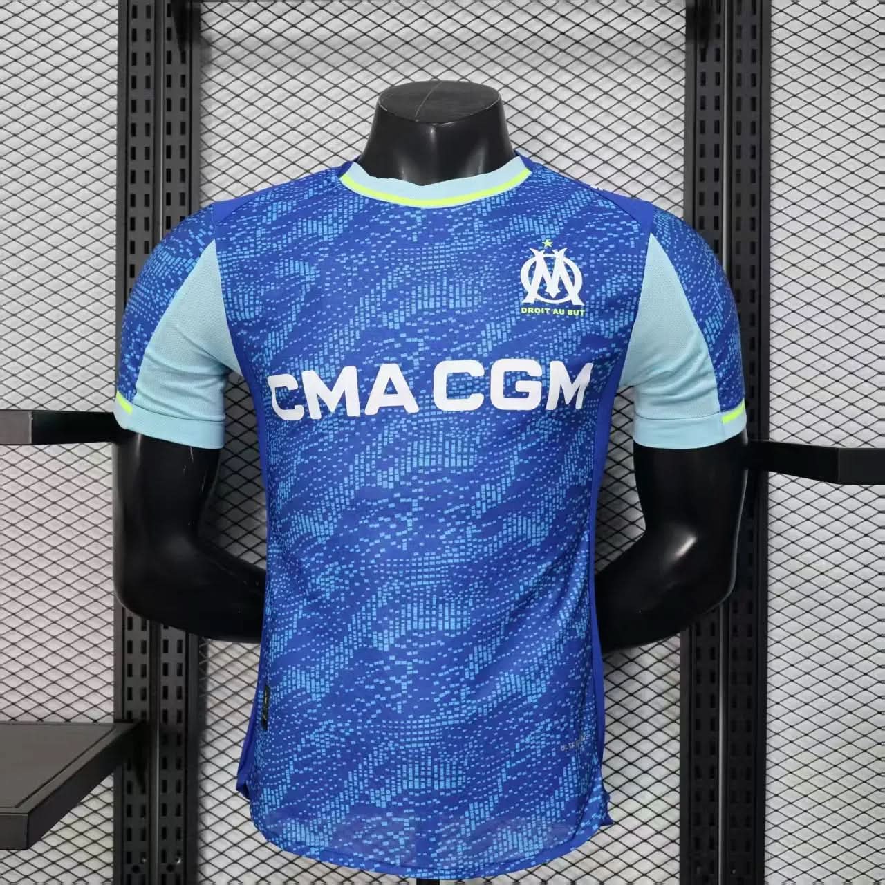 2025-26 Marseille Second Away Player S-2XL asasshop