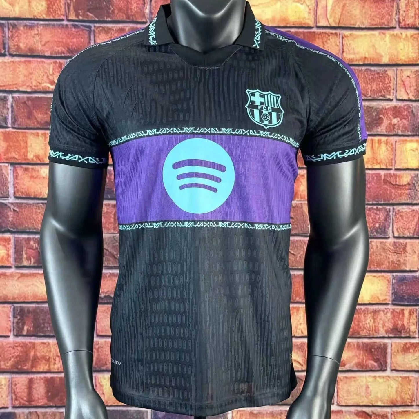 2025-26 Barcelona Black-Purple Player S-2XL asasshop