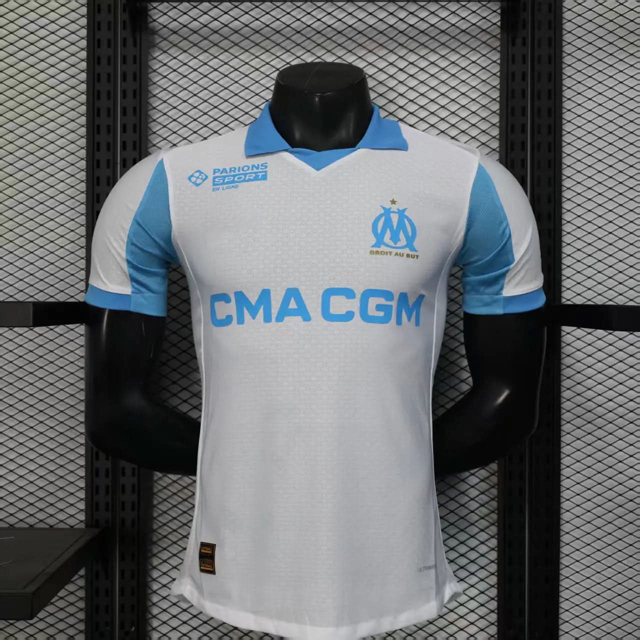 2025-26 Marseille Home Player S-2XL asasshop