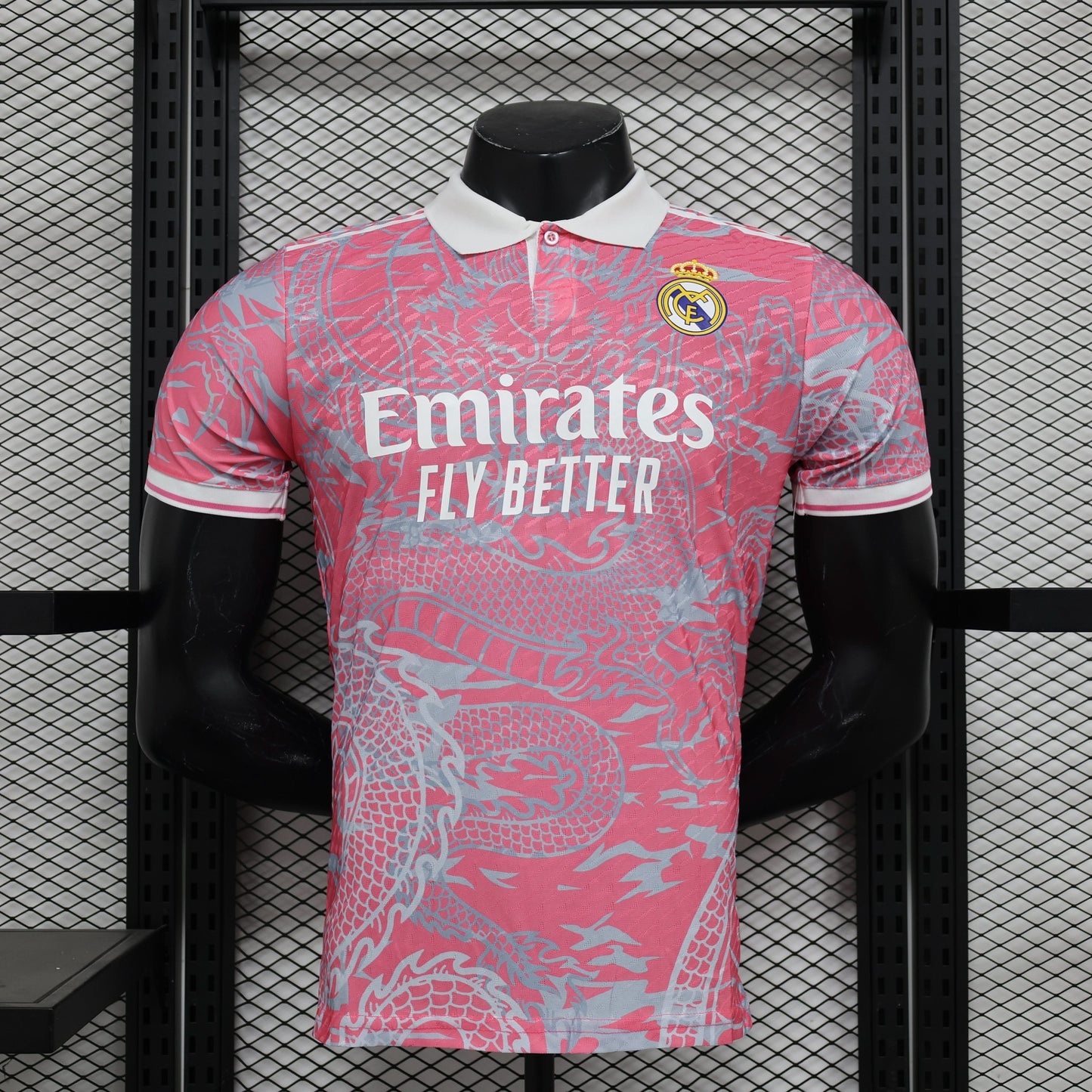 2025-26 Real Madrid Special Pink Dragon Player S-2XL asasshop