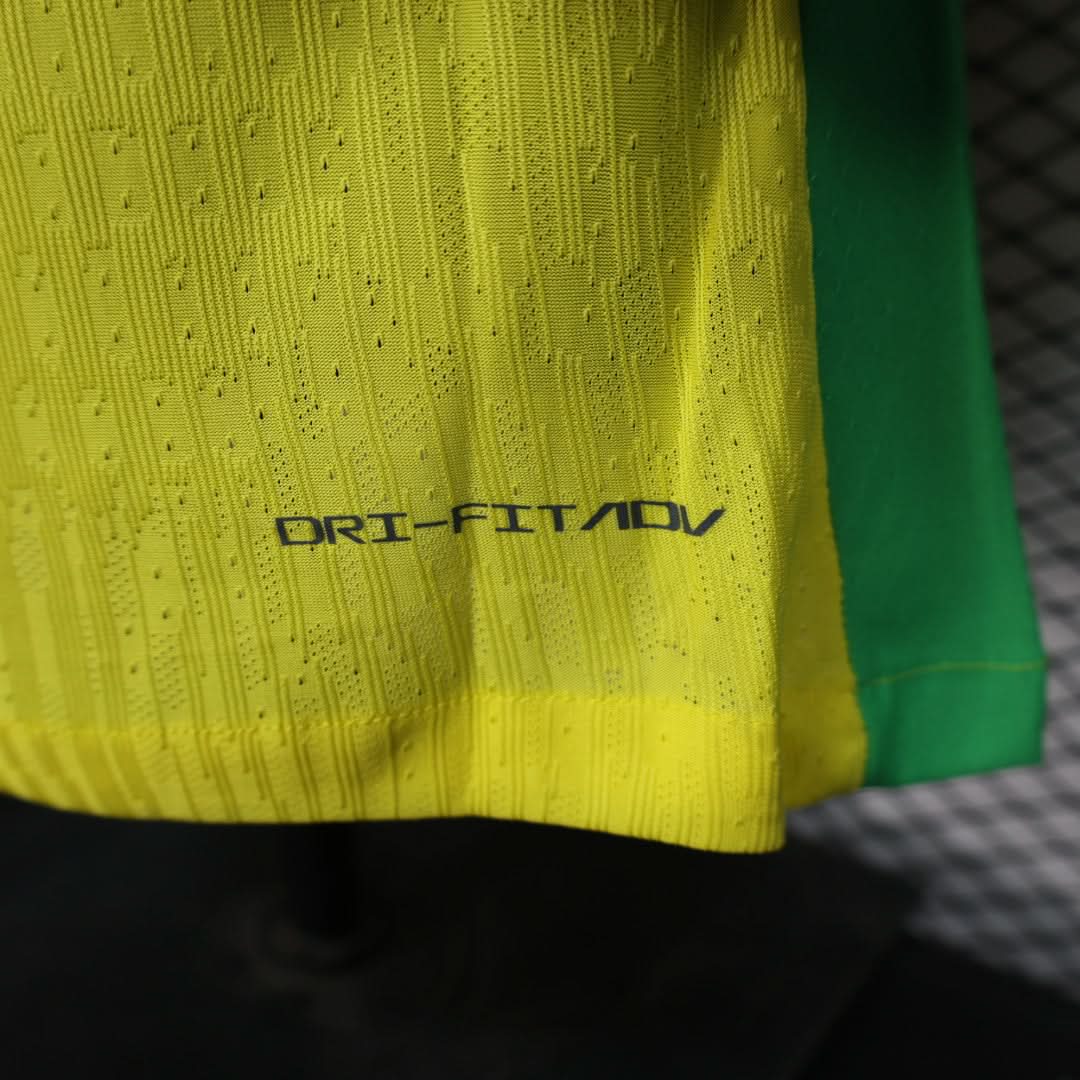 2025-26 Brazil Home Long Sleeves S-2XL asasshop