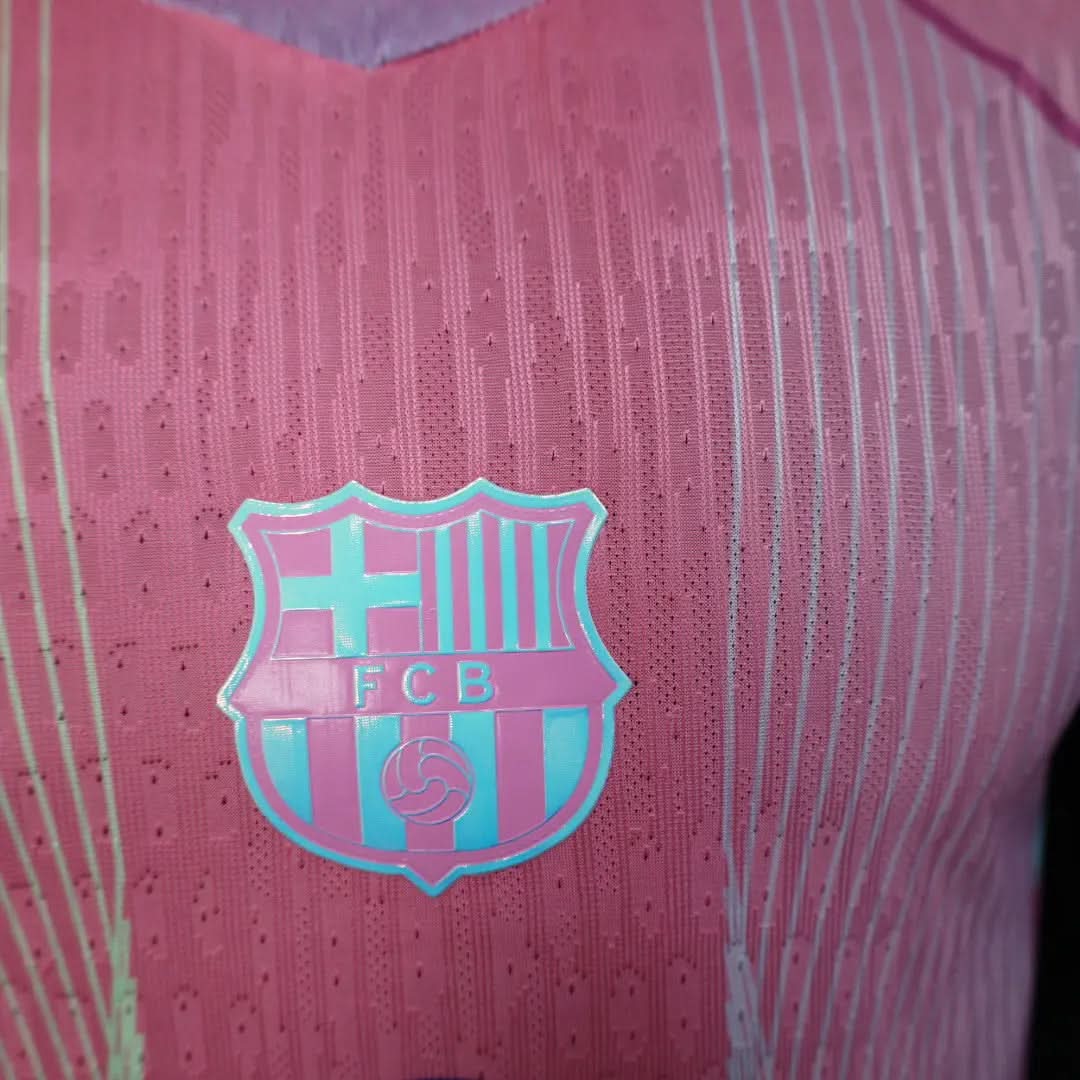 2025-26 Barcelona Special Pink Player S-2XL asasshop
