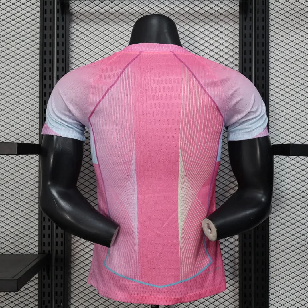 2025-26 Barcelona Special Pink Player S-2XL asasshop
