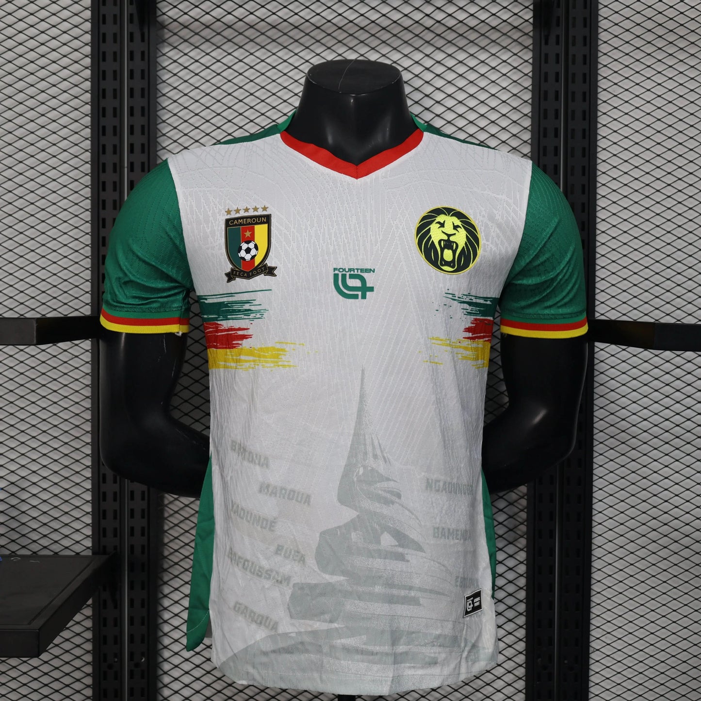 2025-26 Cameroon White Player S-2XL asasshop