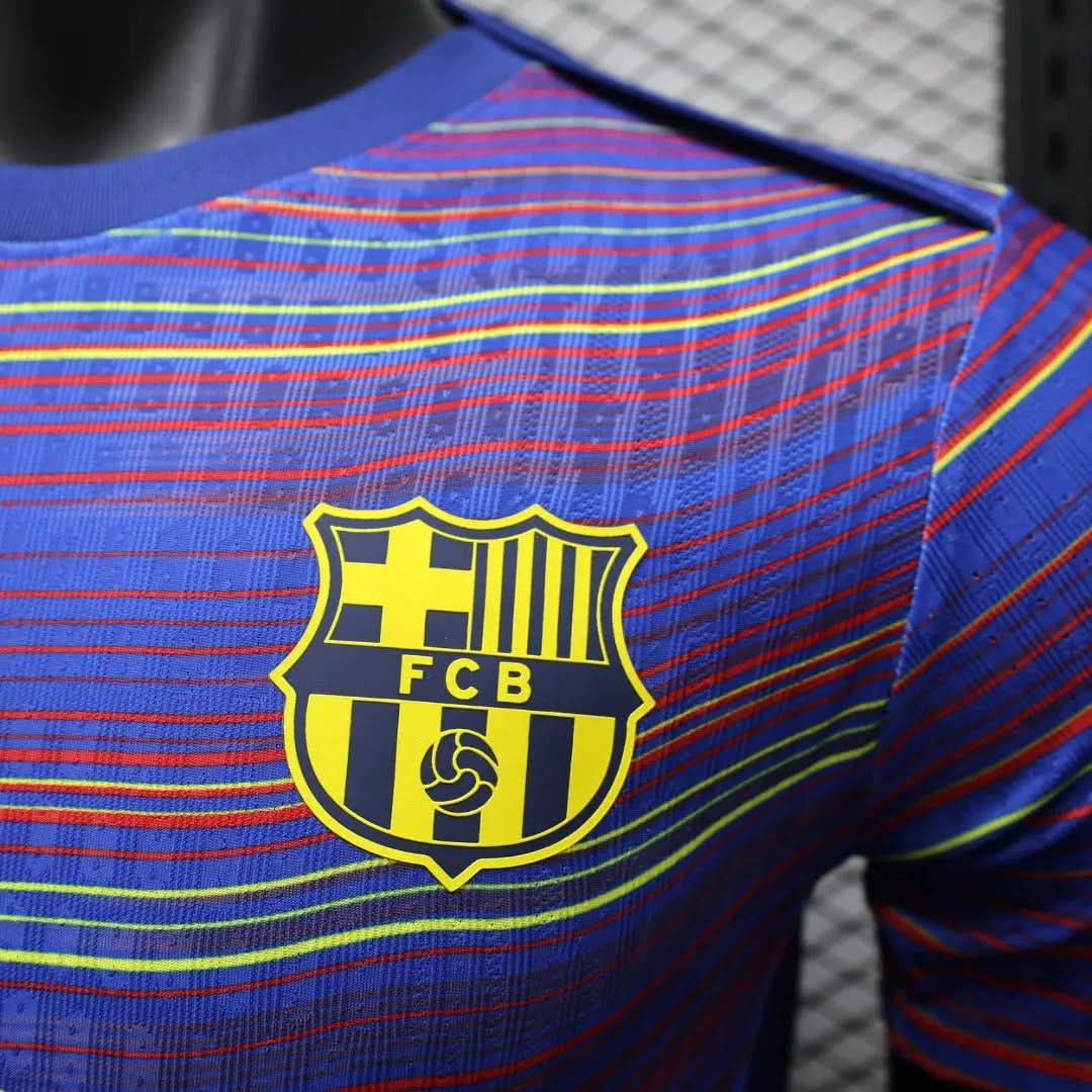 2025-26 Barcelona Colored Lines Player S-2XL asasshop