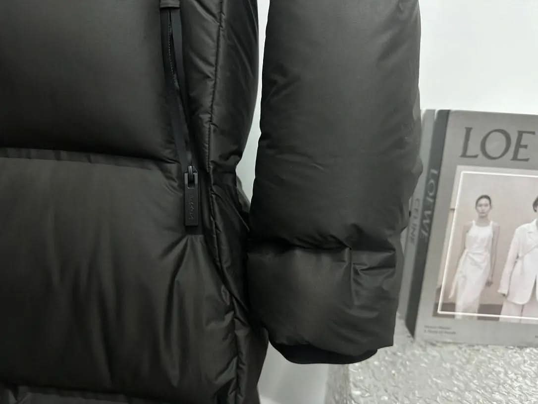 Oversized technical Re-Nylon down coat asasshop