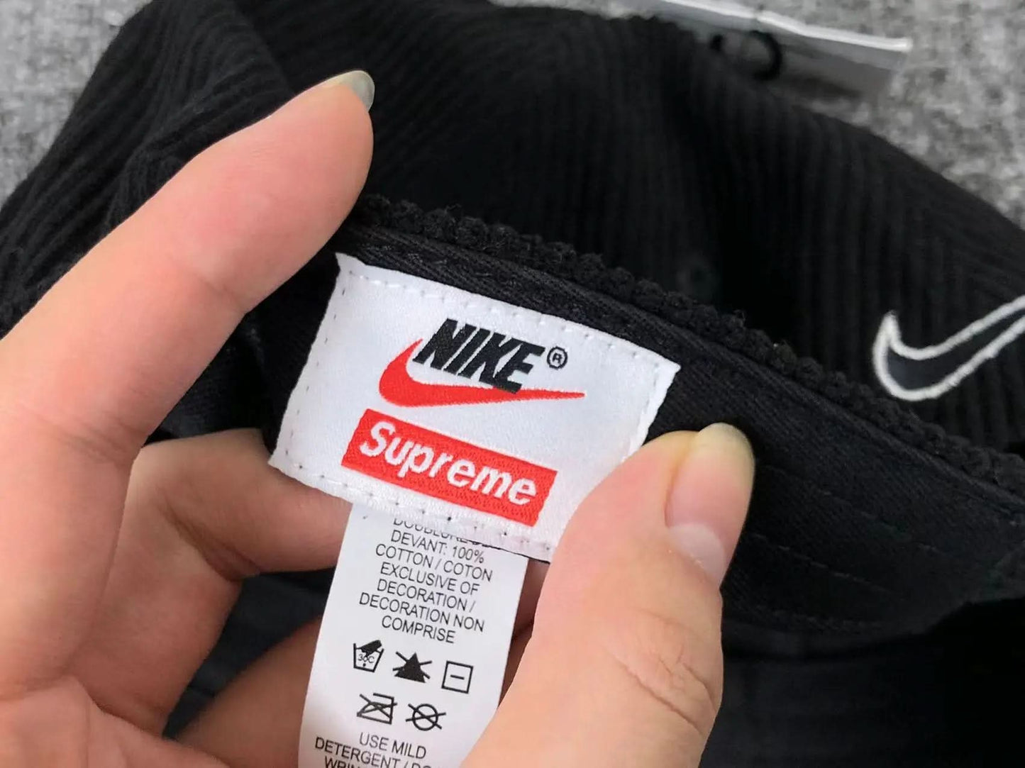 Supreme x Nike Arc Corduroy 6 Panel Hat asasshop