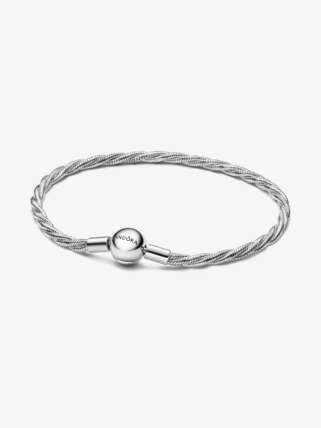 Snake Chain Slider Bracelet Sterling silver asasshop