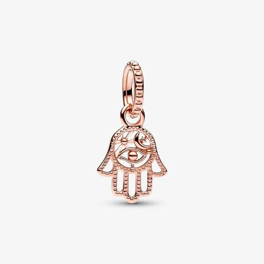 Protective Hamsa Hand Dangle Charm asasshop
