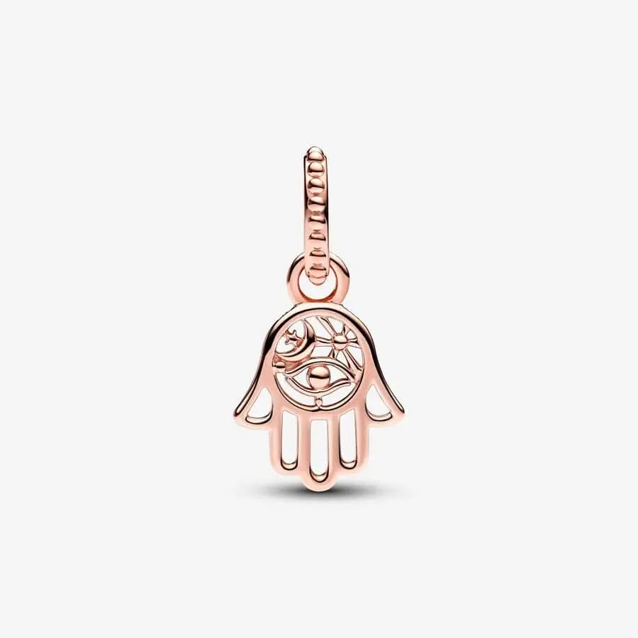 Protective Hamsa Hand Dangle Charm asasshop