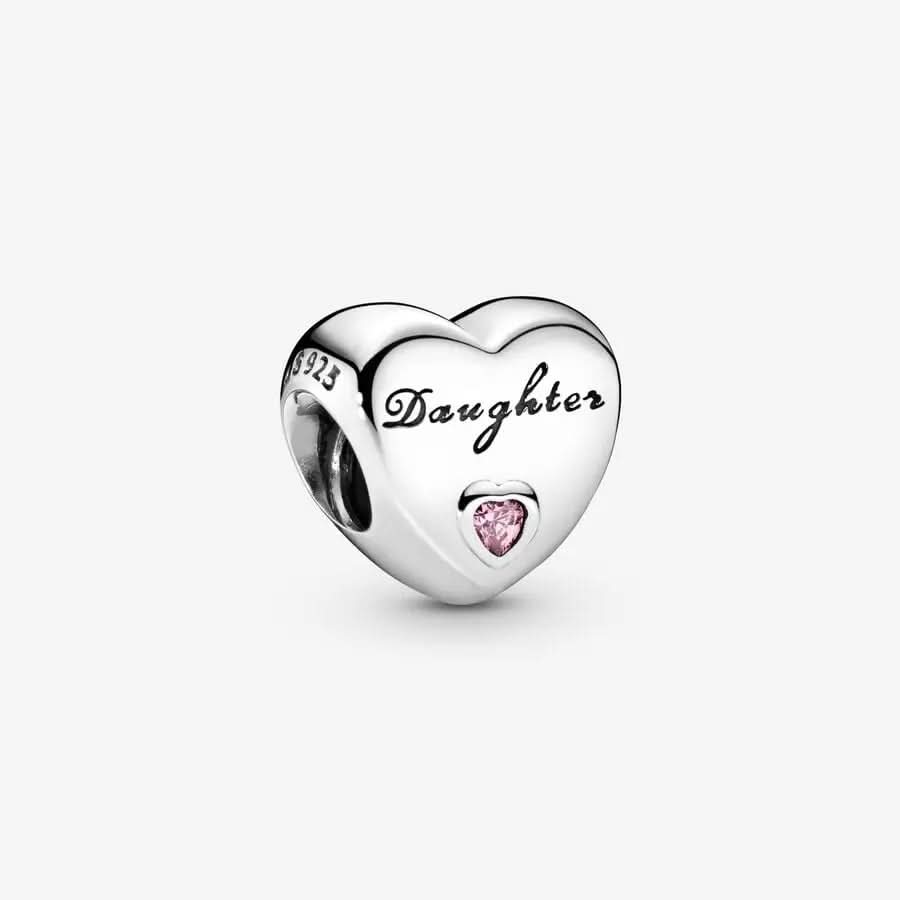 Daughter Heart Charm asasshop