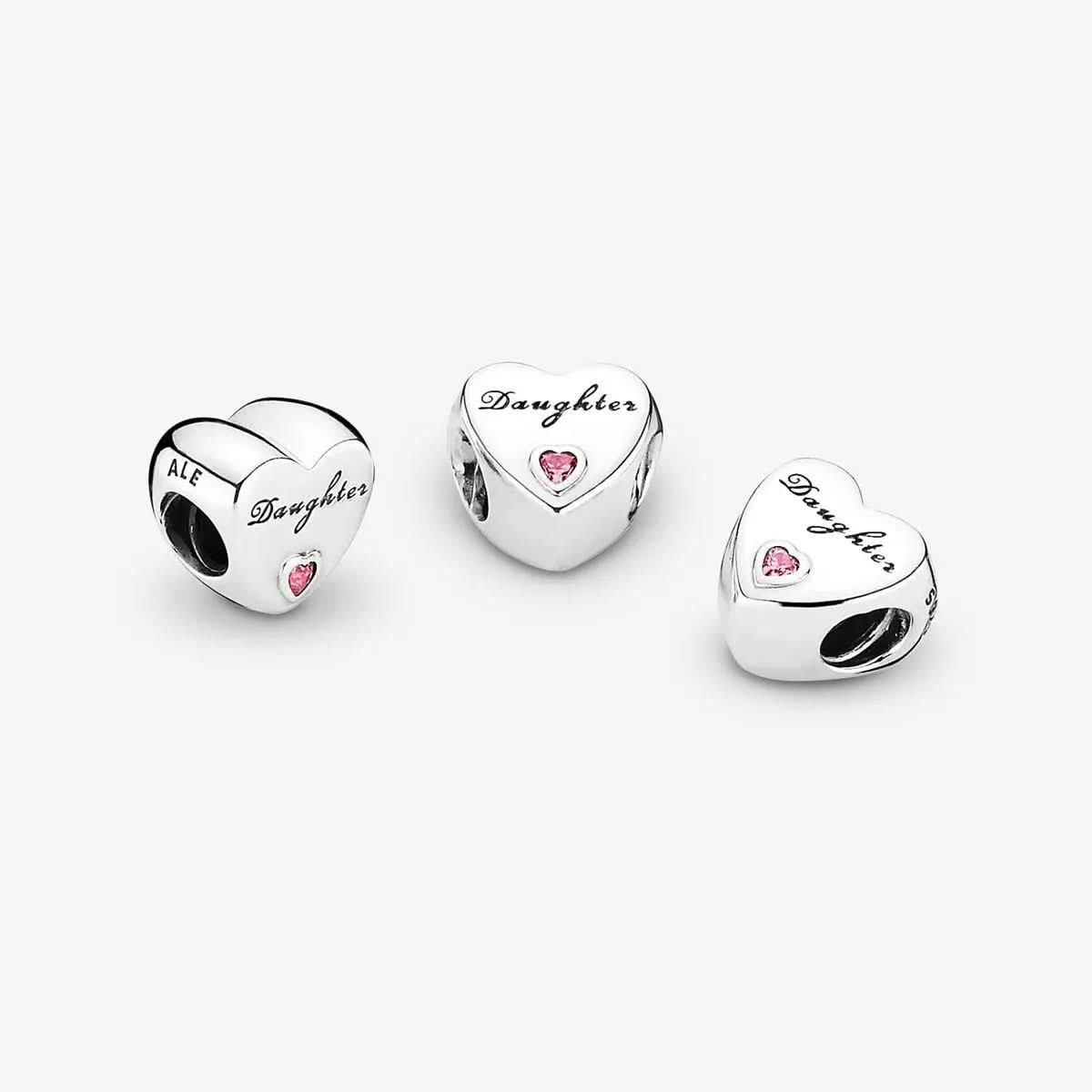 Daughter Heart Charm asasshop