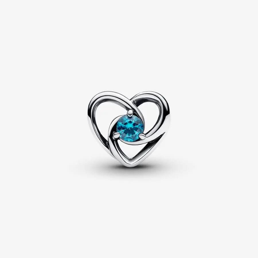 Entwined Heart & Stones Charm asasshop