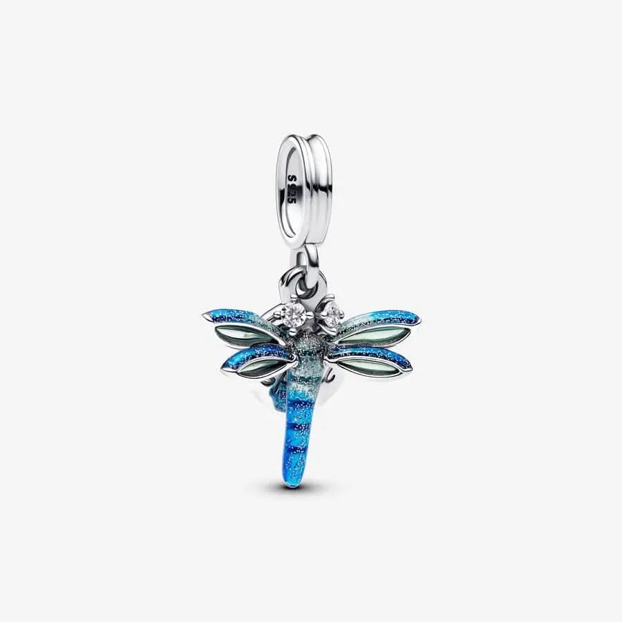 Dragonfly Double Dangle Charm asasshop