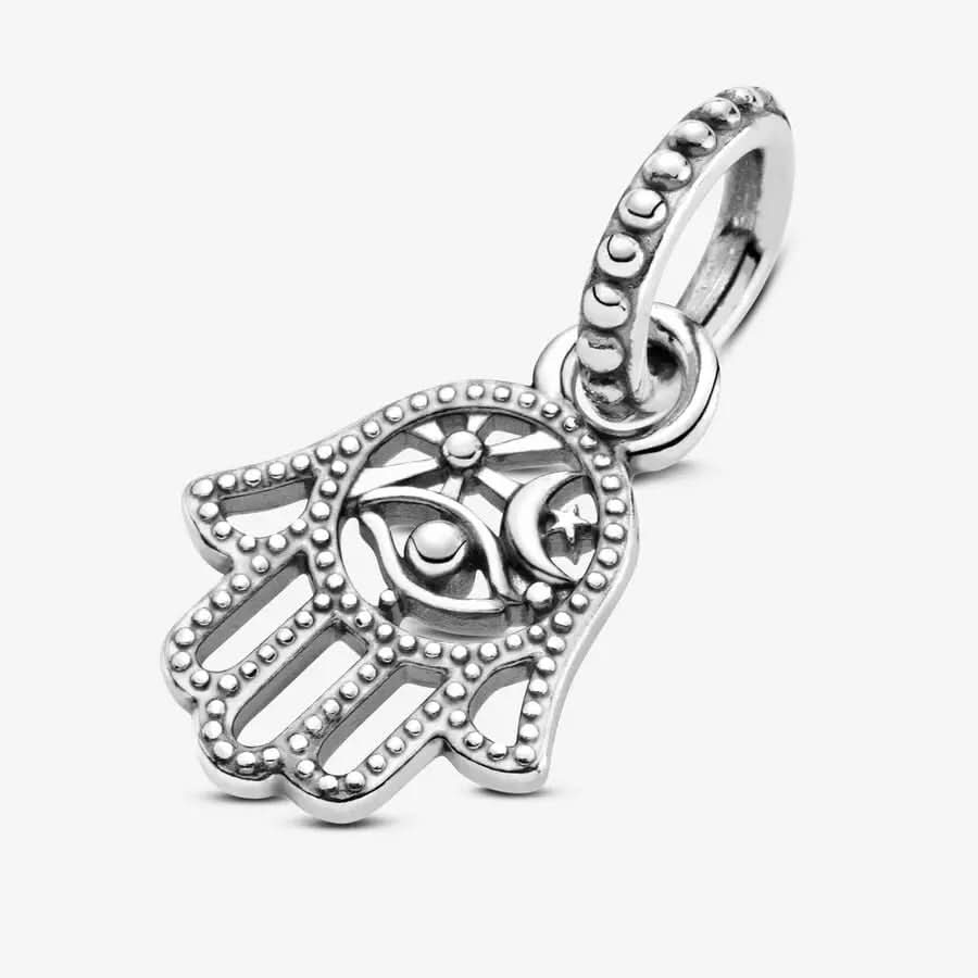 Protective Hamsa Hand Dangle Charm asasshop