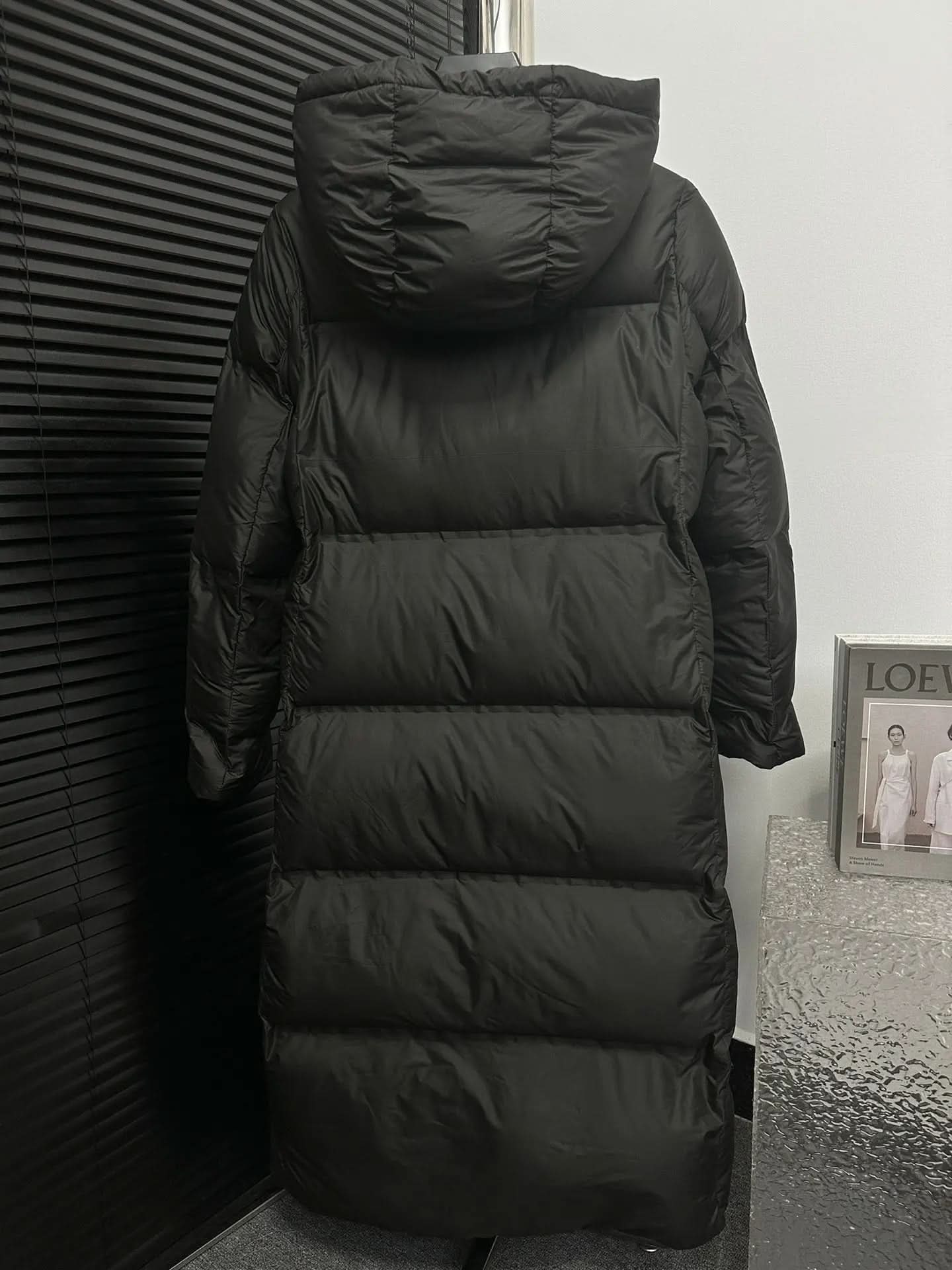 Oversized technical Re-Nylon down coat asasshop