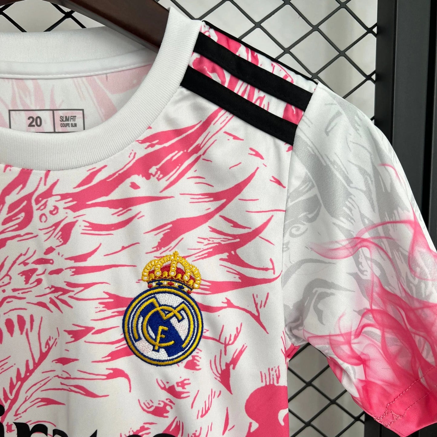 2025-26 Real Madrid Black-Pink Dragon KIDS 16-28 asasshop