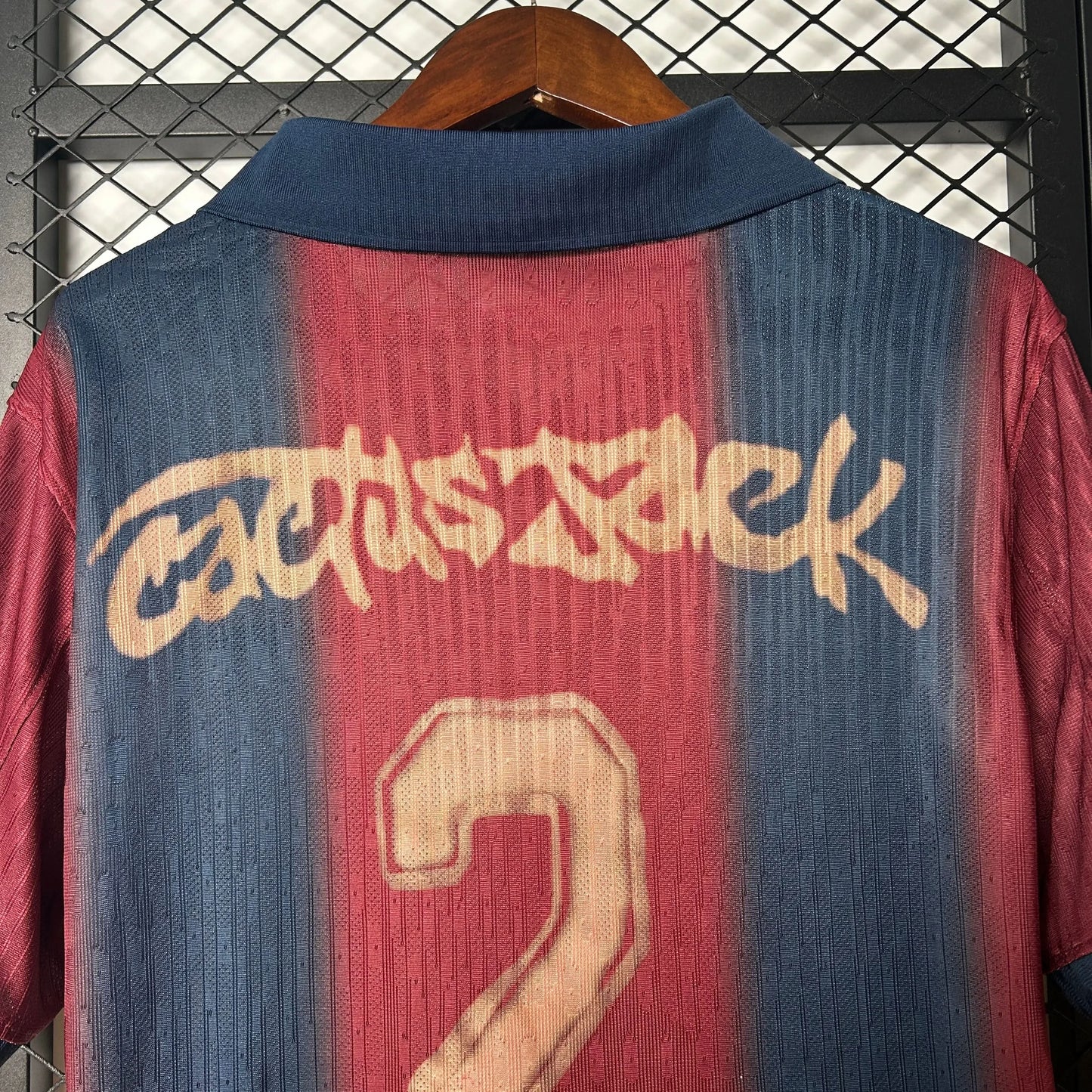 2025-26 Barcelona Camp Nou Customized with Name (2 Cactus Jack) S-2XL asasshop