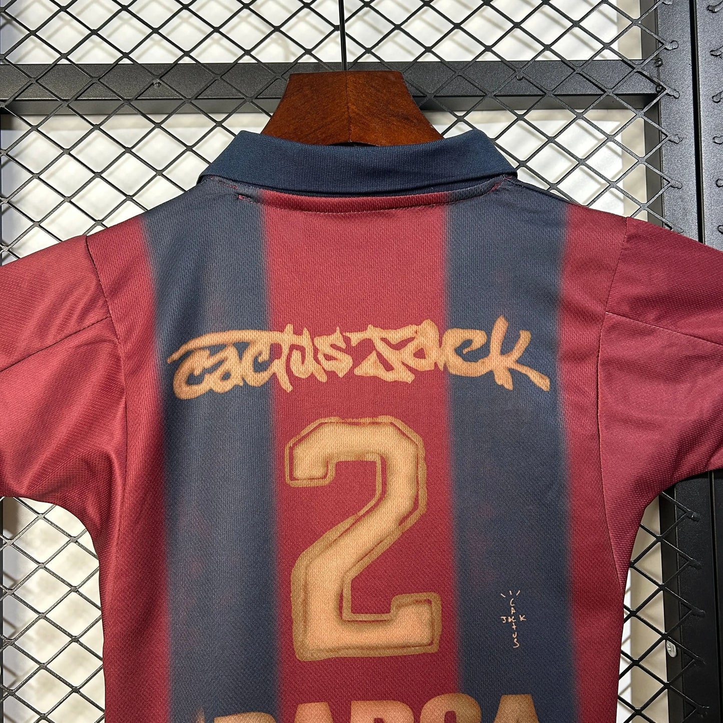 2025-26 Barcelona Camp Nou With Name (2 Cactus Jack) KIDS 16-28 asasshop