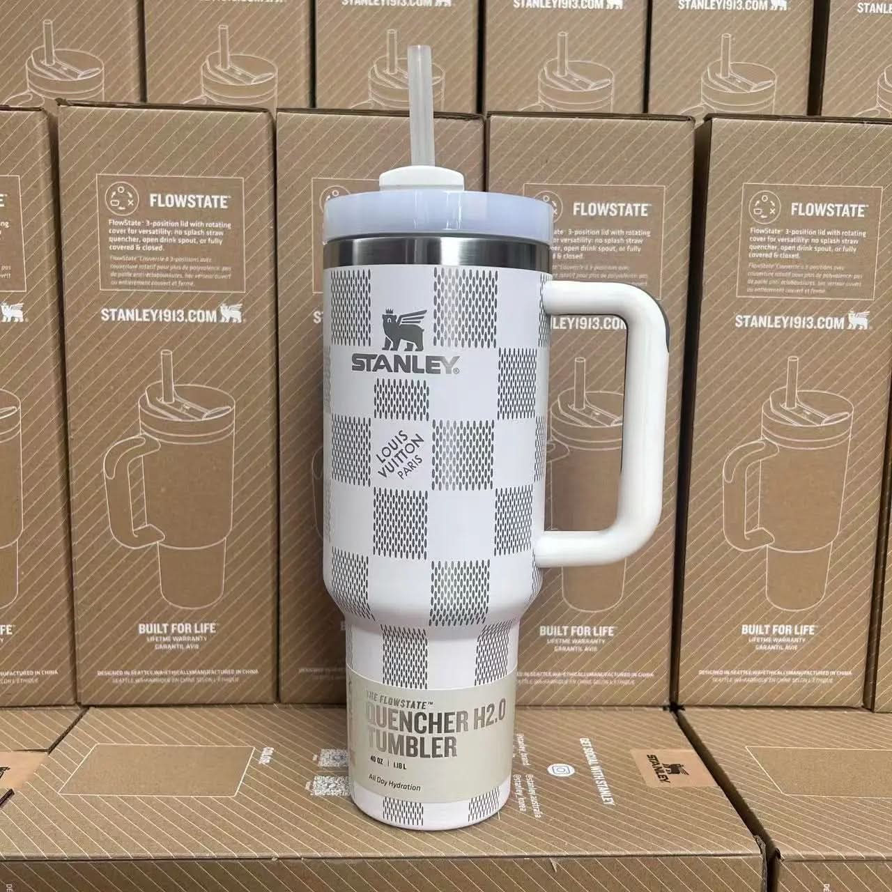 Stanley lv 40 oz Holographic Thermal Cup – Shine, Style, and Comfort in Every Sip asasshop