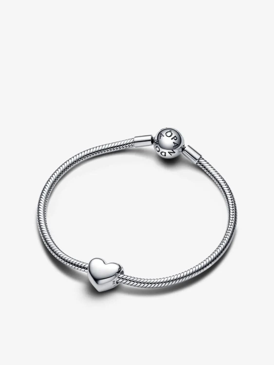 Be Love Engravable Heart Charm Bracelet Gift Set asasshop