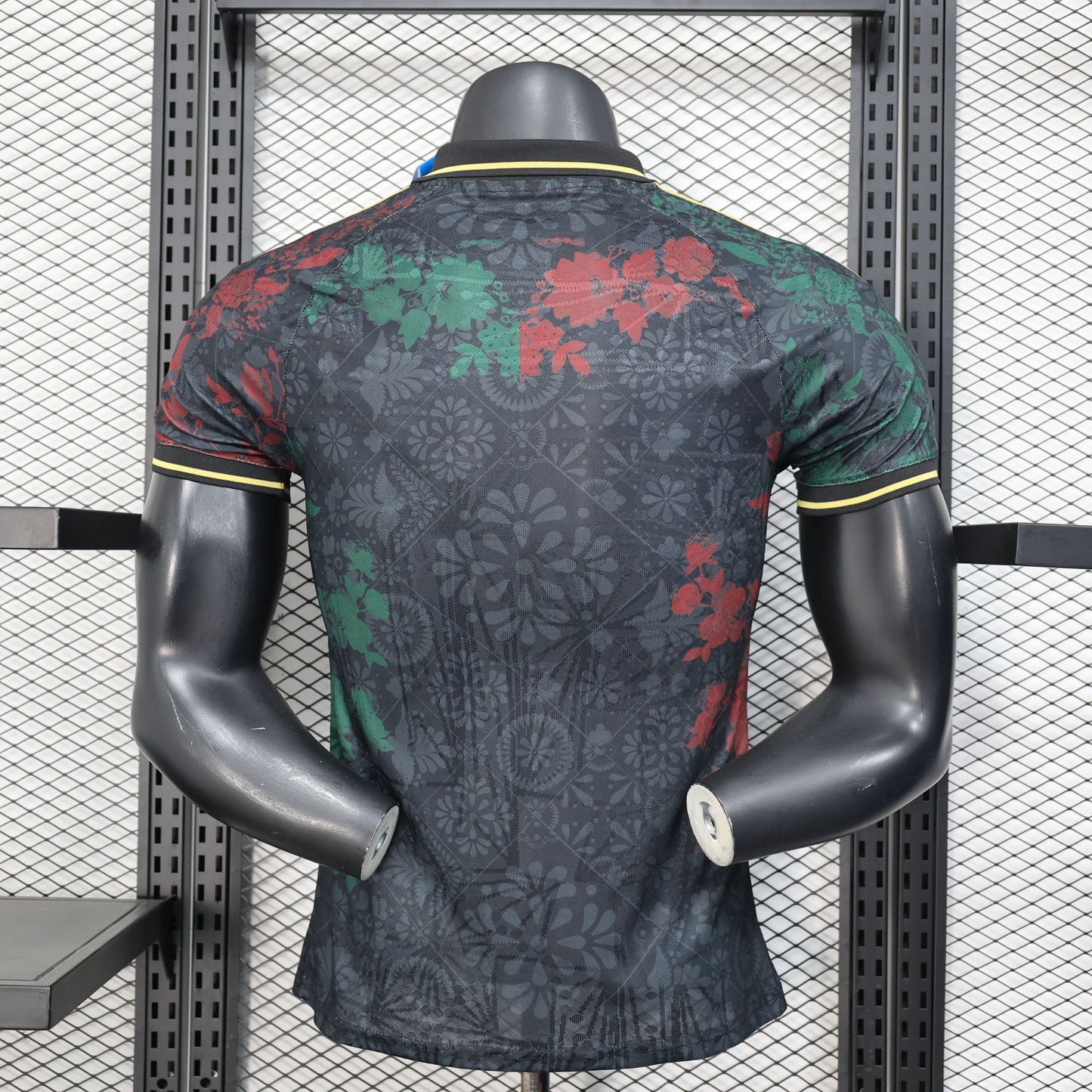 2025-26 Mexico Special Polo Black Player S-2XL asasshop