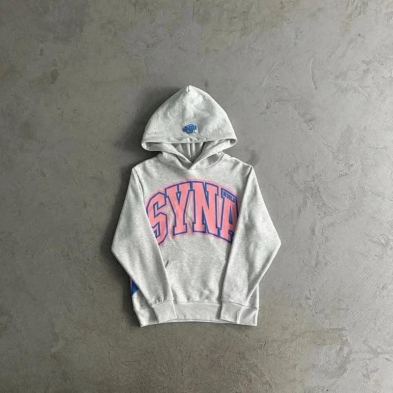 Sy-Word UK Fashion Street Tracksuit Autumn Harajuku Men's And Women's Casual Hoodies Pants Hip Hop Sportswear Tops Sports Set asasshop