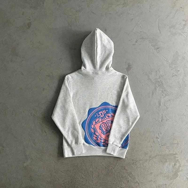 Sy-Word UK Fashion Street Tracksuit Autumn Harajuku Men's And Women's Casual Hoodies Pants Hip Hop Sportswear Tops Sports Set asasshop
