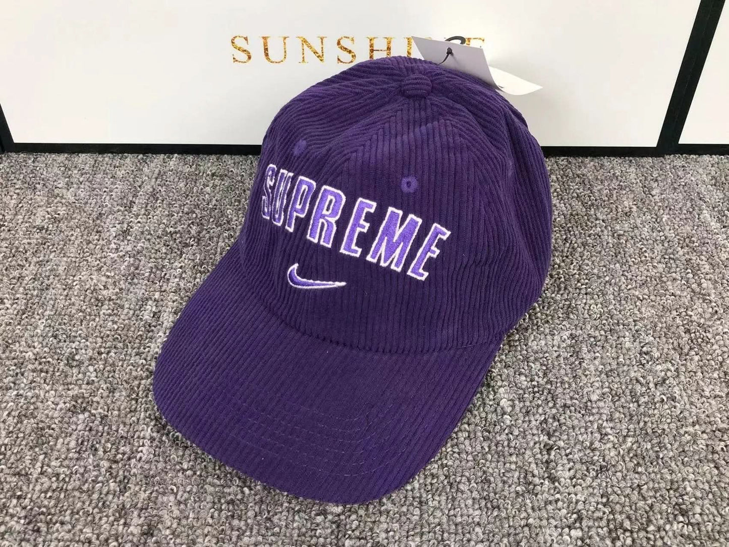 Supreme x Nike Arc Corduroy 6 Panel Hat asasshop