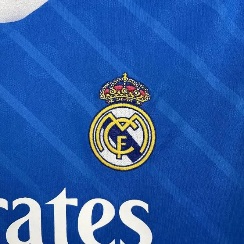 2025-26 Real Madrid Second Away Long Sleeve S-2XL asasshop