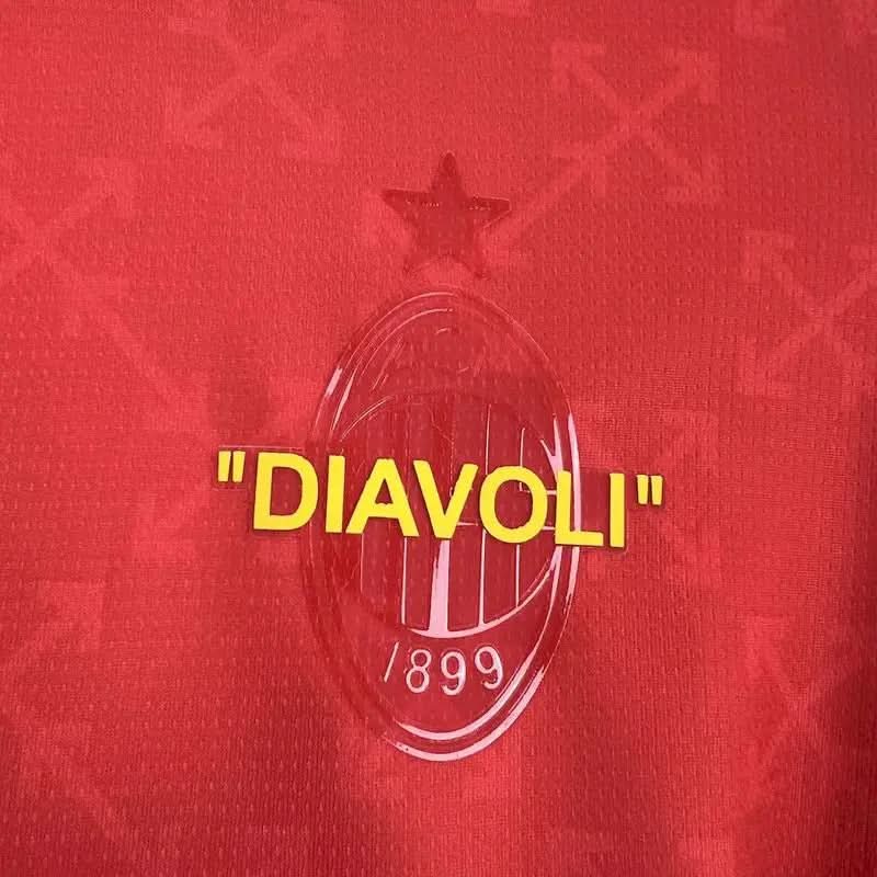 2025-26 AC Milan Red Green Special S-4XL asasshop