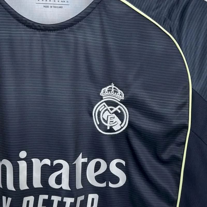 2025-26 Real Madrid Away Long Sleeve S-2XL asasshop