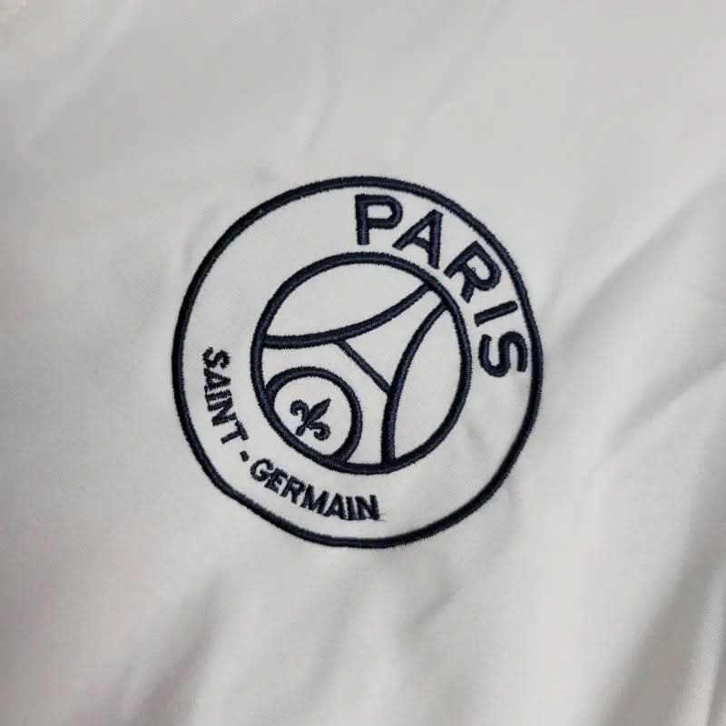 2025-26 Paris White Windbreaker S-2XL asasshop