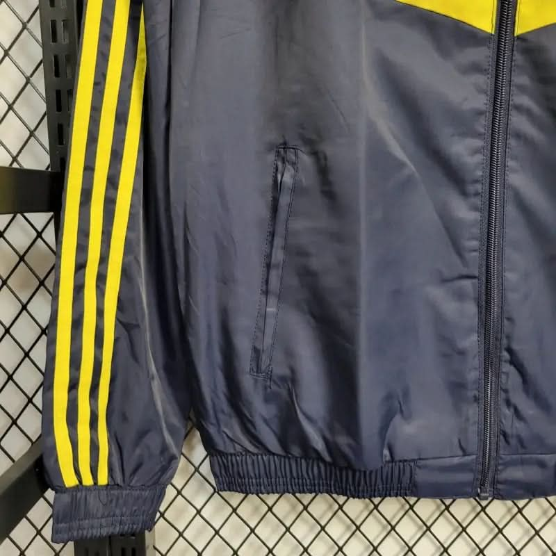 2025-26 Real Madrid Blue-Purple Windbreaker S-2XL asasshop