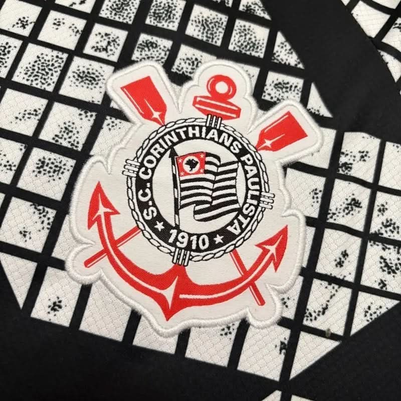 2025-26 Corinthians Black and White S-4XL asasshop