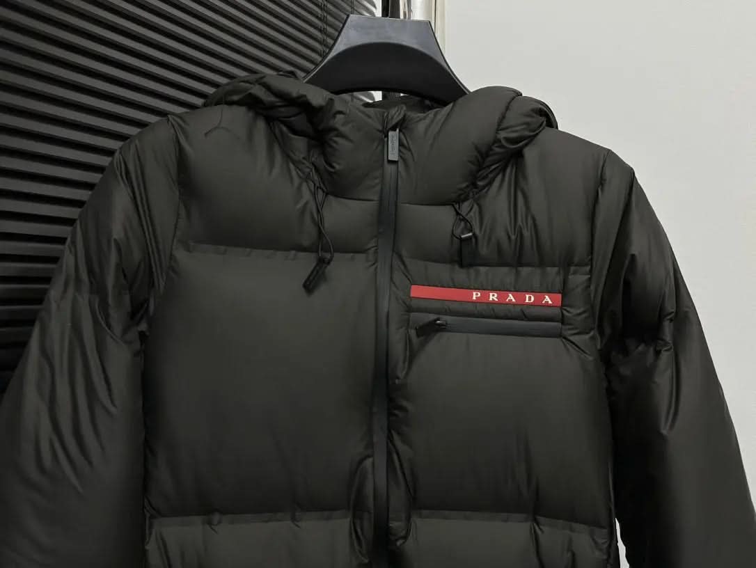 Oversized technical Re-Nylon down coat asasshop
