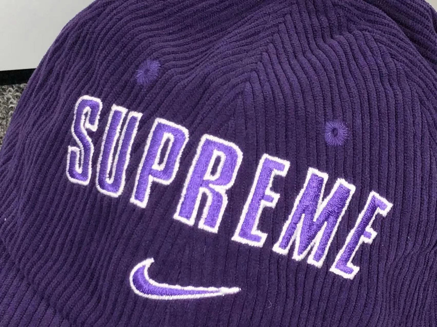 Supreme x Nike Arc Corduroy 6 Panel Hat asasshop