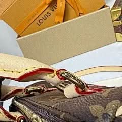 X TM Speedy Bandoulière 20 Handbag Monogram Silk Print Chip Exclusive asasshop