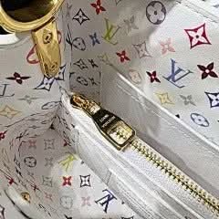 X TM Capucines Mini Handbag White Multicolor Chip Exclusive asasshop
