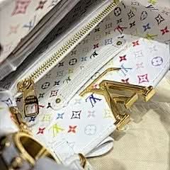 X TM Capucines Mini Handbag White Multicolor Chip Exclusive asasshop