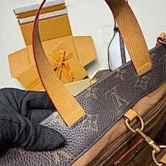 SHOPPER TOTE Medium Bag M13928 Monogram Full Leather Exclusive Duty-Free Channel asasshop
