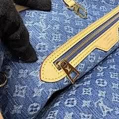 Neverfull Medium Handbag M13192 Blue Denim Chip Exclusive Duty-Free Channel asasshop