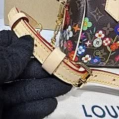X TM Speedy Bandoulière 20 Handbag Monogram Silk Print Chip Exclusive asasshop