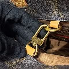 SHOPPER TOTE Medium Bag M13928 Monogram Full Leather Exclusive Duty-Free Channel asasshop