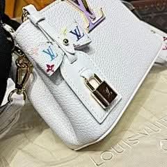 X TM Capucines Mini Handbag White Multicolor Chip Exclusive asasshop
