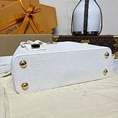 X TM Capucines BB Handbag White Multicolor Chip Exclusive asasshop