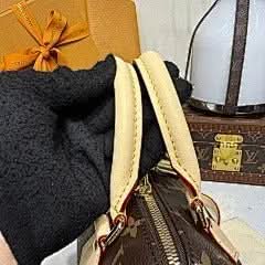 X TM Speedy Bandoulière 20 Handbag Monogram Silk Print Chip Exclusive asasshop