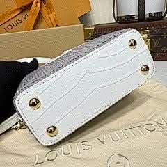CAPUCINES NANO Black Diamond White Crocodile Pattern Diamond Exclusive Duty-Free Channel asasshop