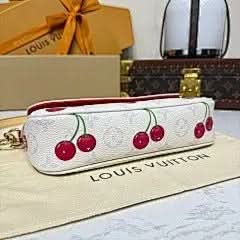 X TM WALLET ON CHAIN IVY M14239 White Cherry Blossom 🍒 Exclusive Duty-Free Channel asasshop